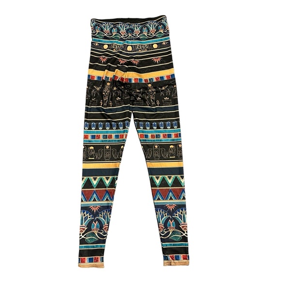 BlackMilk Walk Like An Egyptian HWMF Leggings size M - Picture 2 of 10